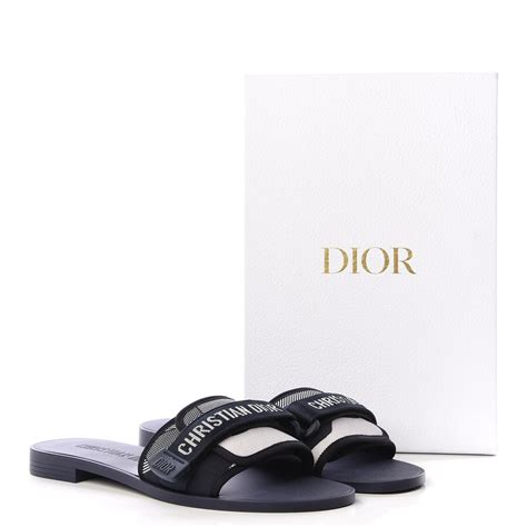 dior sandals blue|christian Dior slides for sale.